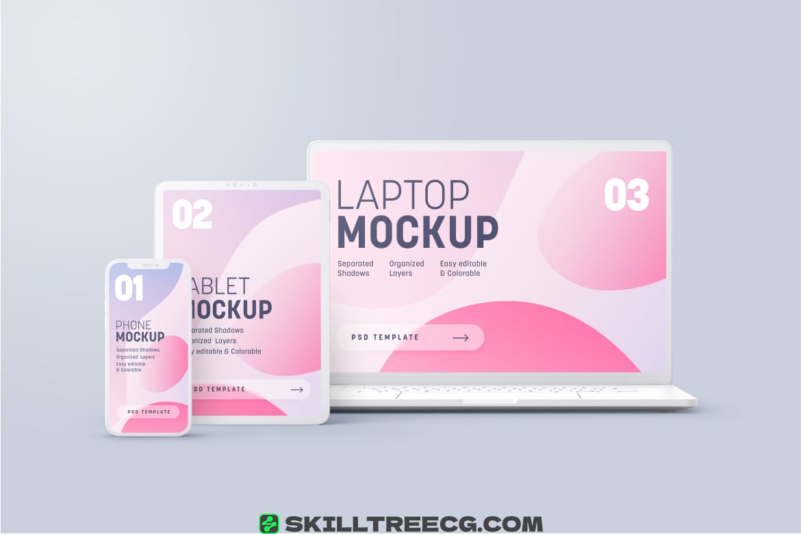 图片[2]-Multi Device Clay Mockup Set（312788）-技能树